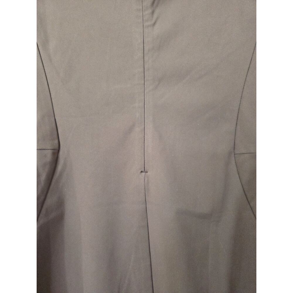 QOR Raisin Brown Asymmetrical Neckline 3/4 Sleeve Knee Length Dress NWT, Small - Picture 14 of 15